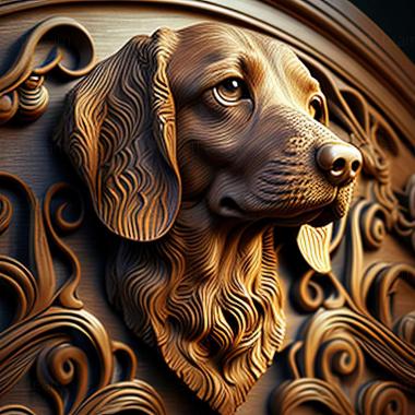 3D model Karakachan dog (STL)